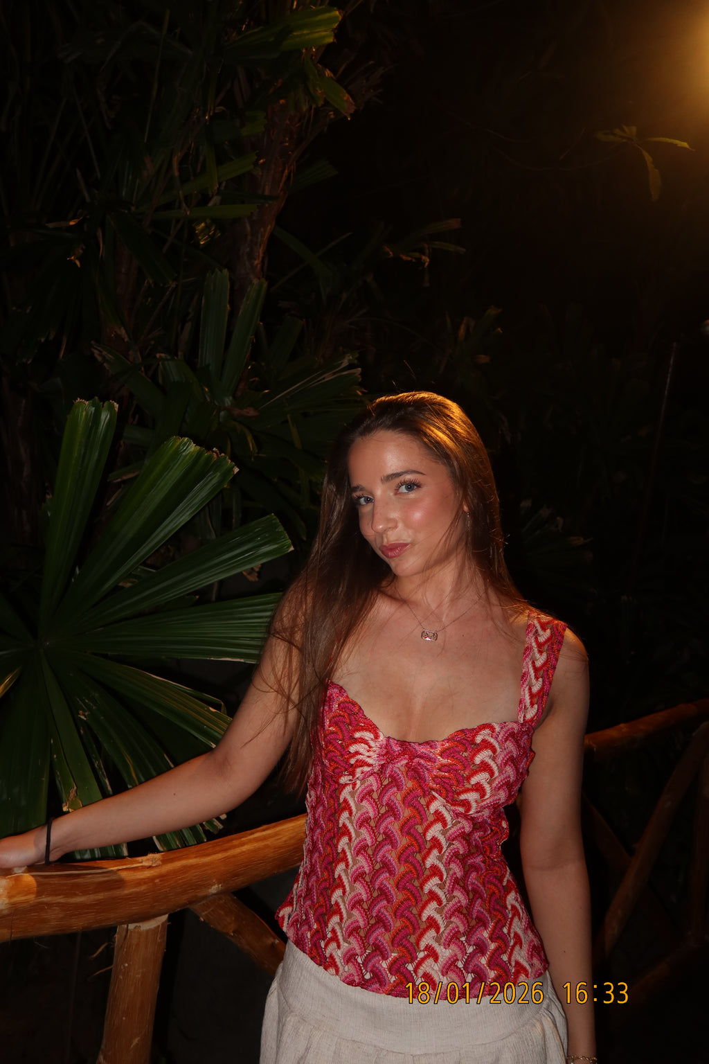 Hedda top red