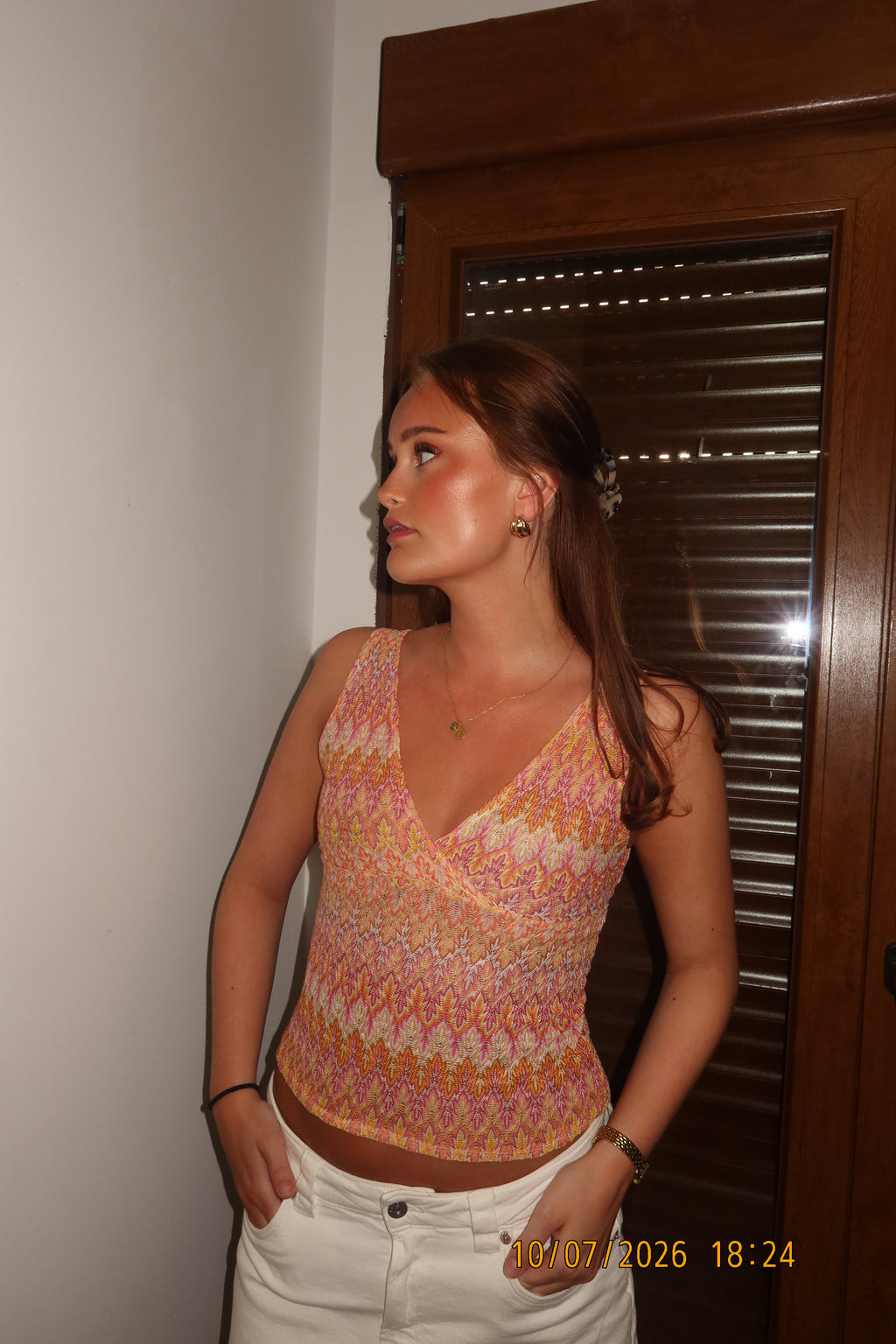 Kamilla top orange