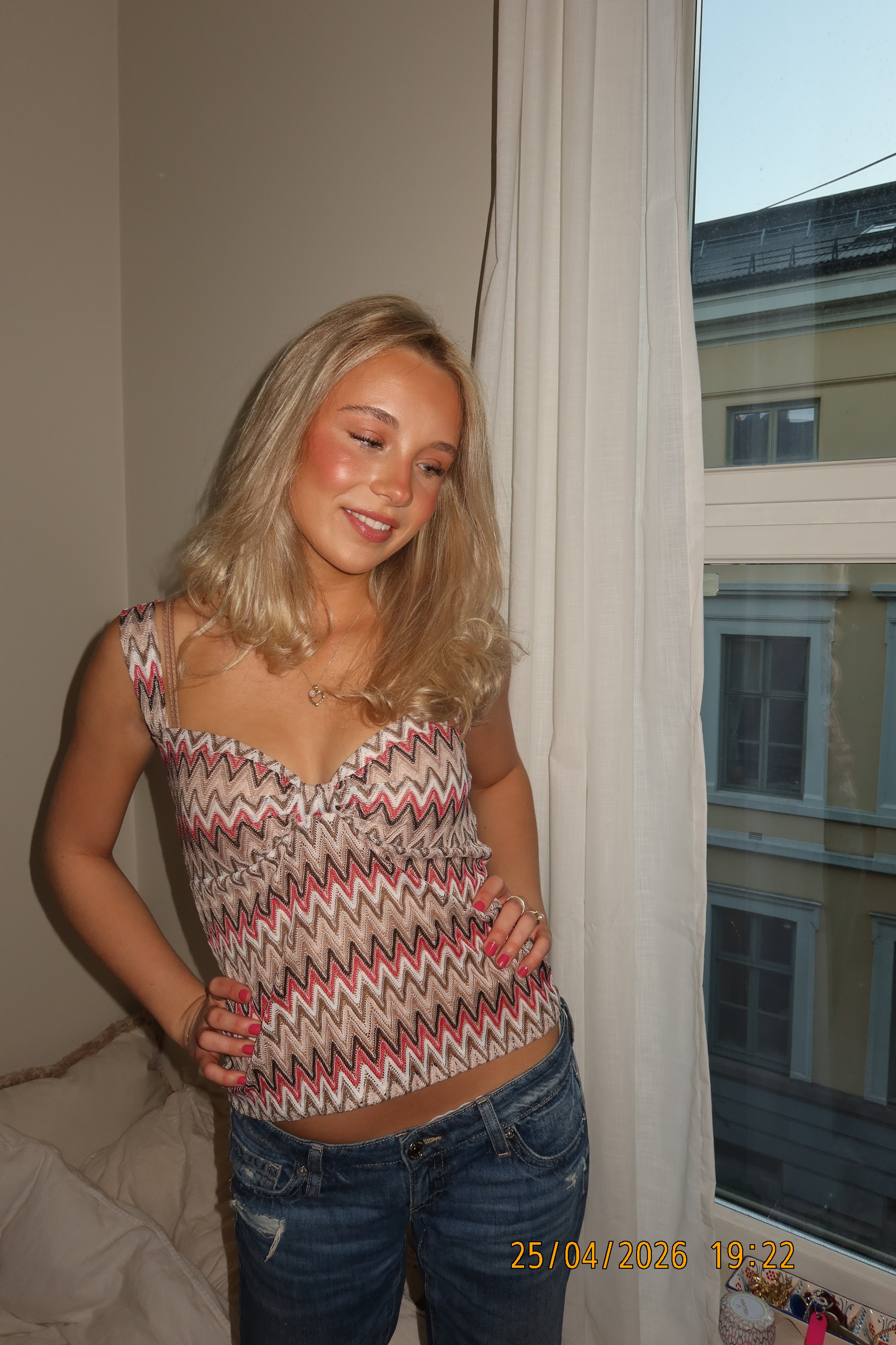 Hedda top beige